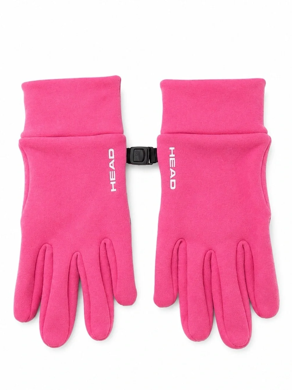 HEAD Pink Thermal Running Gloves Touchscreen Grip Women’s Size L/G